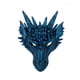 thumbnail image 1 of Matsuzay Máscara de dragón esencial para fiesta de Halloween para amantes de Cosplay fiestas de disfraces máscara de Cosplay carnavales Kits de decoración para fiestas Azul, 1 of 6