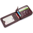 thumbnail image 4 of Bullcaptain Genuine Leather Large Capacity RFID Blocking Bifold Multi Credit Card Holder, 4 of 6