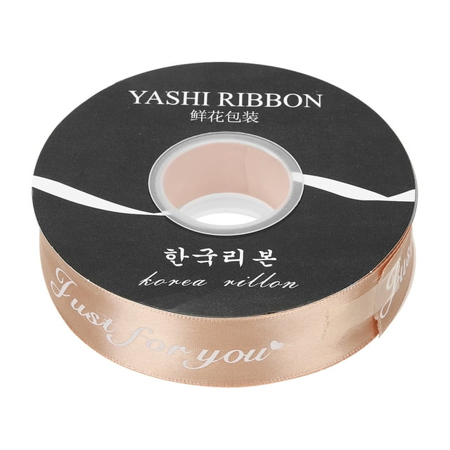 1 Roll of Festival Gift Box Wrapping Ribbon Polyester Ribbon DIY Material Bow Ribbon Bouquet Ribbon