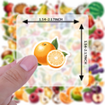 thumbnail image 5 of YEZDIX Colorful Fruit Stickers Waterproof Vinyl for Laptops Notebooks Suitcases, 5 of 5