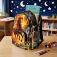 thumbnail image 4 of Whosucclay Fiery Lightning Horse Pattern School Bookbag for Boys Girls, High School College Lightweight Rucksack for Travel Outdoor Hiking High School, 4 of 8