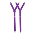 thumbnail image 1 of Hold'Em Improved Shirt Stays for Men Adjustable Elastic Y-style-Purple, 1 of 7