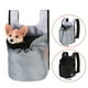 thumbnail image 2 of Mochila Transportadora para Perros y Gatos Pequeños, Doble Hombro, Color Gris., 2 of 5