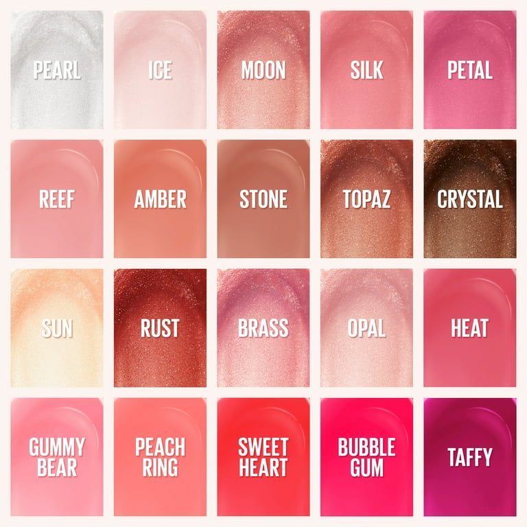MAYBELLINE LIFTER GLOSS 6本セット Maybelline Lifter Gloss Lip Gloss Makeup with Hyaluronic