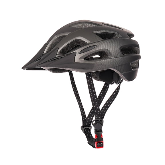 Casco de ciclismo Eigraketly PC fuerte resistencia al impacto gris negro tamaño libre