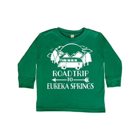 

Inktastic Road Trip To Eureka Springs Gift Toddler Boy or Toddler Girl Long Sleeve T-Shirt