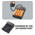 thumbnail image 6 of USB Battery Charger for 1.5V AA Lithiums Batteries with 2 Color Charge Status Lights, 6 of 8