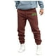 thumbnail image 1 of Pantalones deportivos holgados de punto para hombre, para otoño-invierno, estilo urbano, 1 of 4