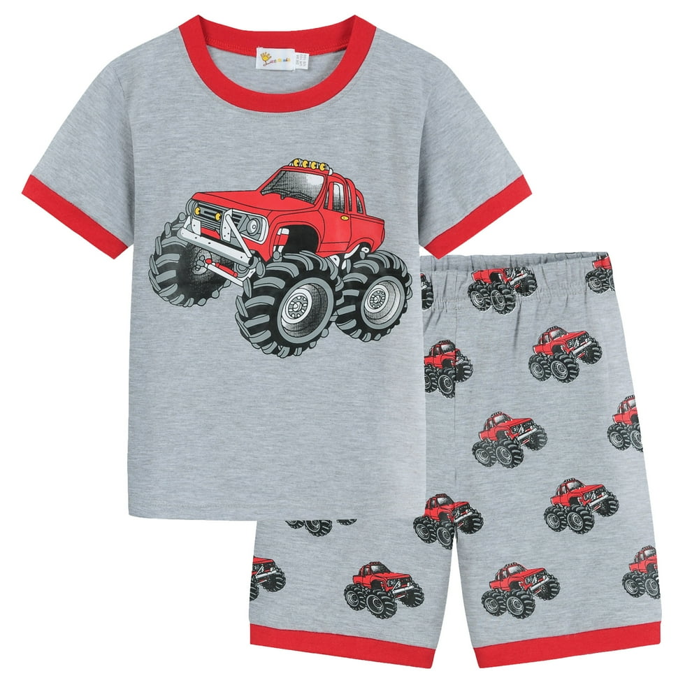 Little Hand Little Hand Boys 2 Piece Short Pajamas Train Sleepwear