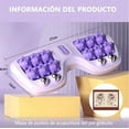 thumbnail image 3 of Portable Double Foot Massage Roller, Three Massage Techniques for Relieve Pain from Plantar Fasciitis, Tight Muscles & Sore Feet and Improved Circulation, Portable Reflexology Tool (10.6×5.5×1.5 in), 3 of 6