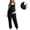 A#Black A, variant on Maternity Overall Shorts for Women Fashion Casual Sleeveless Adjustable Waist Loose Solid Color Overalls Jumpsuit Shorts,Maternity Overalls Shorts 2026 Black M