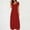 Red, variant on Polka Dot Holiday Dresses for Women Black Ankle-Length Loose Short Sleeve Dresses Teen Girl Dresses S