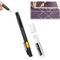 thumbnail image 1 of Heat Erasable Fabric Marker for Sewing,Heat Erasable Fabric Marker Pen with Replaceable Refill,Suitable for Cotton,DIY Sewing Tools,Heat Erasable Pens for Fabric(1 Pen + 20 Refills), 1 of 9