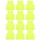 thumbnail image 5 of Chaleco de entrenamiento de fútbol para niños, malla pequeña, transpirable, verde fluorescente, tamaño libre, 12 Uds., 5 of 14