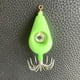 thumbnail image 2 of Pesca Anzuelo de calamar, señuelo de pesca, sepia luminosa, anzuelo de pulpo (verde 80g), 2 of 7