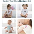 thumbnail image 4 of GERBER Baby 5-Pack Solid Onesies Bodysuits, White, 4T, White, Size 4T, 4 of 10