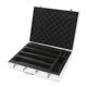 thumbnail image 3 of Estuche para micrófono, Caja de almacenamiento para micrófono con esponja, Estuche rígido para micrófono Estuche rígido para micrófono para escenario, Argenta sosteniendo 4 Hugo Estuche de transporte para micrófono, 3 of 10