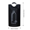 thumbnail image 6 of 82L Foldable Bottle Storage Basket Aluminum Handle Recycling Bin Large Capacity Waste Bottle Organizer Bag for Home Kitchen Use, 6 of 6