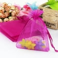 thumbnail image 5 of BESTYASH 100Pcs Drawstring Pouch Bags Durable Net Storage for Wedding Party Use, 5 of 8