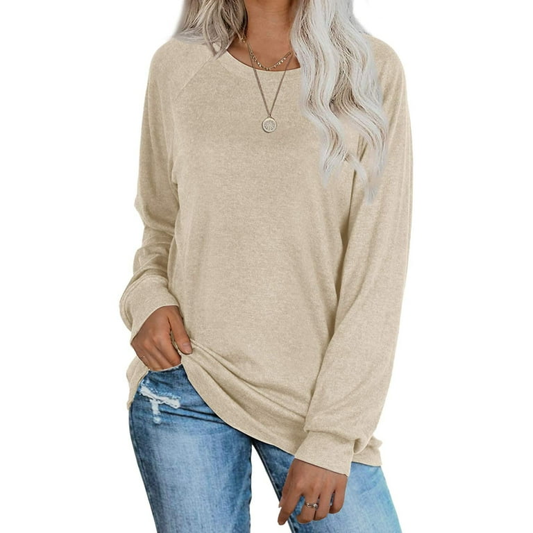 HSMQHJWE Same Day Delivery Items Prime Clothes Long Sleeves Women