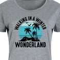 thumbnail image 3 of Instant Message - Walking In A Winter Wonderland Beach - Women's Any Way Dress, 3 of 7