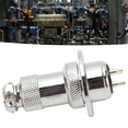 thumbnail image 4 of Enchufe De Conector De Cable De Aviación, AC DC 250V Conector De Enchufe De Aviación De Carcasa De Aleación A Base De Zinc Duradero Para Navegación Para Máquina Herramienta YLSHRF Aviation Wire Connector Plug, 4 of 8