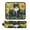 Cats in Sunflowers Garden, variant on Hair Tool Organizer Bag with Heat Resistant Mat Removable Travel Storage Case for Hot Air Brushes Curling Irons Black Horse and Pink Unicorn