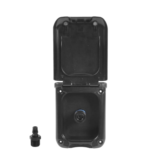 RV Accessories Water Filler Dust-proof Quick Strong Magnetic Cover Black And White Water Inlet For Cararvan Motorhome Camper ,RV Tool