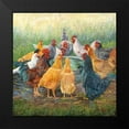 thumbnail image 2 of Dudley, June 20x20 Black Modern Framed Museum Art Print Titled - Happy Hour, 2 of 5
