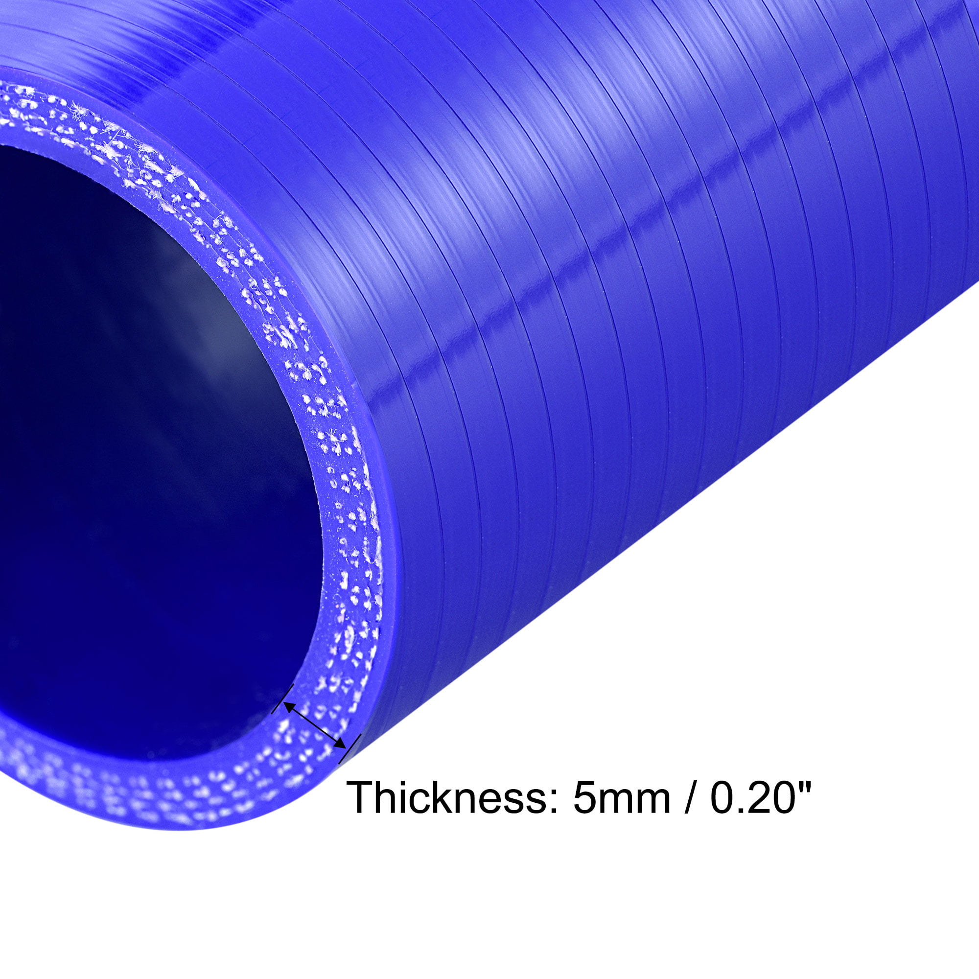 35 MM 1.38" INCH SILICONE HOSE/1 METRE 4 PLY STRAIGHT SILICONE COUPLER HOSE BLUE 