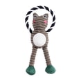 thumbnail image 4 of Juguete para masticar para perros Yinane Animal de peluche perrito duradero para masticadores agresivos juguete chirriante Animal de rana, 4 of 8
