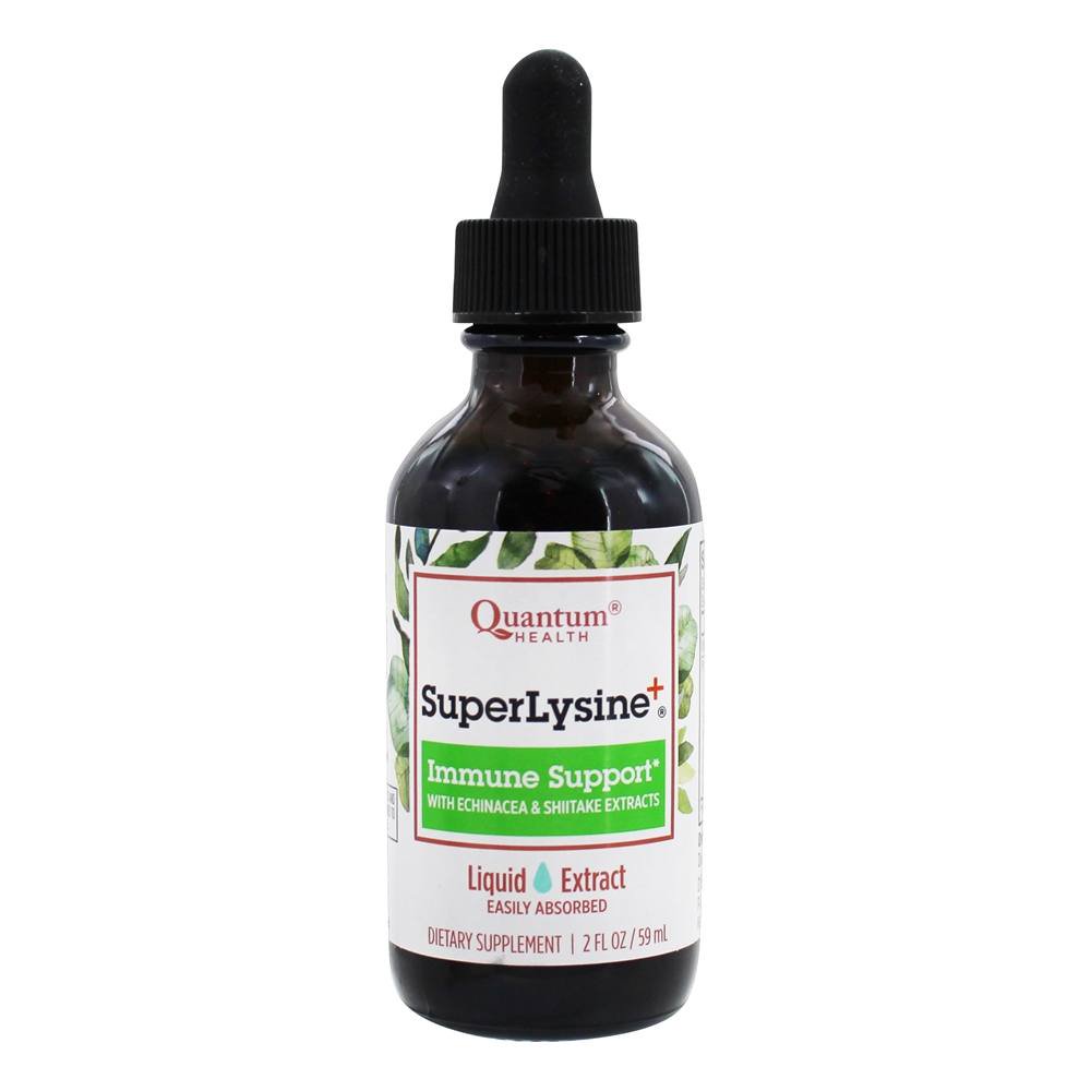 Quantum Health Super Lysine Plus Liquid Extract 2 fl. oz. Walmart