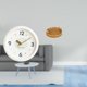 thumbnail image 2 of Reloj de pared,Reloj de pared decorativo,moderno y elegante.,Reloj de pared redondo silencioso y sin tictac,regalo,Cestas de almacenamiento,Cestas de almacenamiento de cocina tejidas con asas, 2 of 8