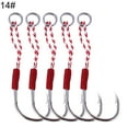 thumbnail image 5 of Fishing Lure - 20Pcs Stainless Steel Fish Hooks Tackle Accessory for Outdoor Sea Ocean Fishing, 5 of 7