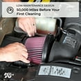 thumbnail image 3 of K&N Performance High-Flow Engine Air Filter: Washable, Multi-Layer Protection, Engineered to Boost Horsepower, RU-2922, 3 of 9