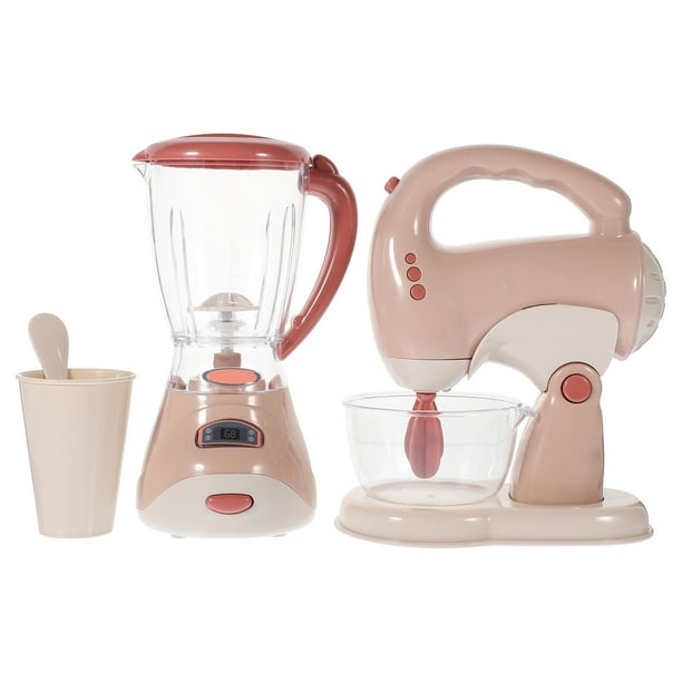 FELTECHELECTR 1 juego de divertidos electrodomésticos de cocina pequeños, mini exprimidor falso y juguetes, accesorios para juegos de simulación.