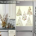 thumbnail image 5 of Christmas Tree Collection Dishwasher Magnet Cover, Refrigerator Door Cover Magnectic Sticker Kitchen Panel Decal Appliances Decor 23x26inch, 5 of 6