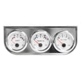 thumbnail image 4 of LOVIVER Triple Gauge Mounting Panel Bracket Under Mount Holder Sliver, 4 of 8