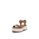 thumbnail image 1 of Sandalia de tacón Sorel Velvet Tan 9.5 a la moda para mujer, 1 of 6