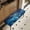 Blue Floral Turtle, variant on FKELYI Starfish Beach Print Bench Cover Dustproof Dining Bench Covers Seat Cushion Slipcover Washable Furniture Protector Living Room Bedroom Decor