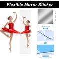 thumbnail image 2 of Shatterproof Shower Mirror Fogless for Shaving(2 Pack,Larger 10.7x8 inch)43% Than Original,Unbreakable Deluxe Plexiglass Makeup Mirror,Largest Bathroom Wall Hanging,Portable Handheld Camping,Silver, 2 of 6