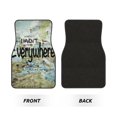 Naloa I Haven't Been Everywhere But Its On My List Car Foot Mat Set of