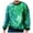 Green, variant on LIUJUNSHOP Mens Pullover Sweatshirt Men Carnival Sequin Flip Over Round Neck Casual Loose