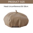 thumbnail image 2 of Sombreros para mujer, gorras de vendedor de periódicos para mujer, sombrero de boina para damas de moda, gorras de vendedor de periódicos para mujer, sombrero de boina para damas de moda, 2 of 6