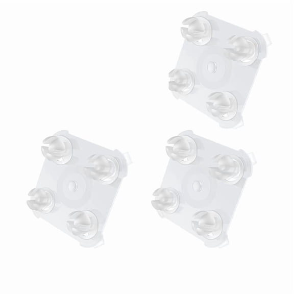 3 x Bed Sheet Detangler-White
