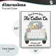 thumbnail image 3 of Toilet Paper Delivery Truck Gray Framed Giclee Art, design by Lettered and Lined, 3 of 9