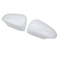 thumbnail image 4 of Falleo Clearance 2 Pcs Rearview Door Mirror Cover 87945?52170 Unpainted White Outer Wing Mirror Cap for Prius C 2012 to 2018, 4 of 5