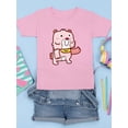 thumbnail image 3 of Cute Baby Bear T-Shirt Juniors -Image by Shutterstock,  Large, 3 of 4