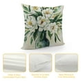 thumbnail image 4 of Spring Floral Throw Pillow Covers Inch Flower Outdoor Spring Summer Farmhouse Decorations Decorative Throw Pillows Cases for Home Living Room Porch Couch Sofa Decor, 4 of 5