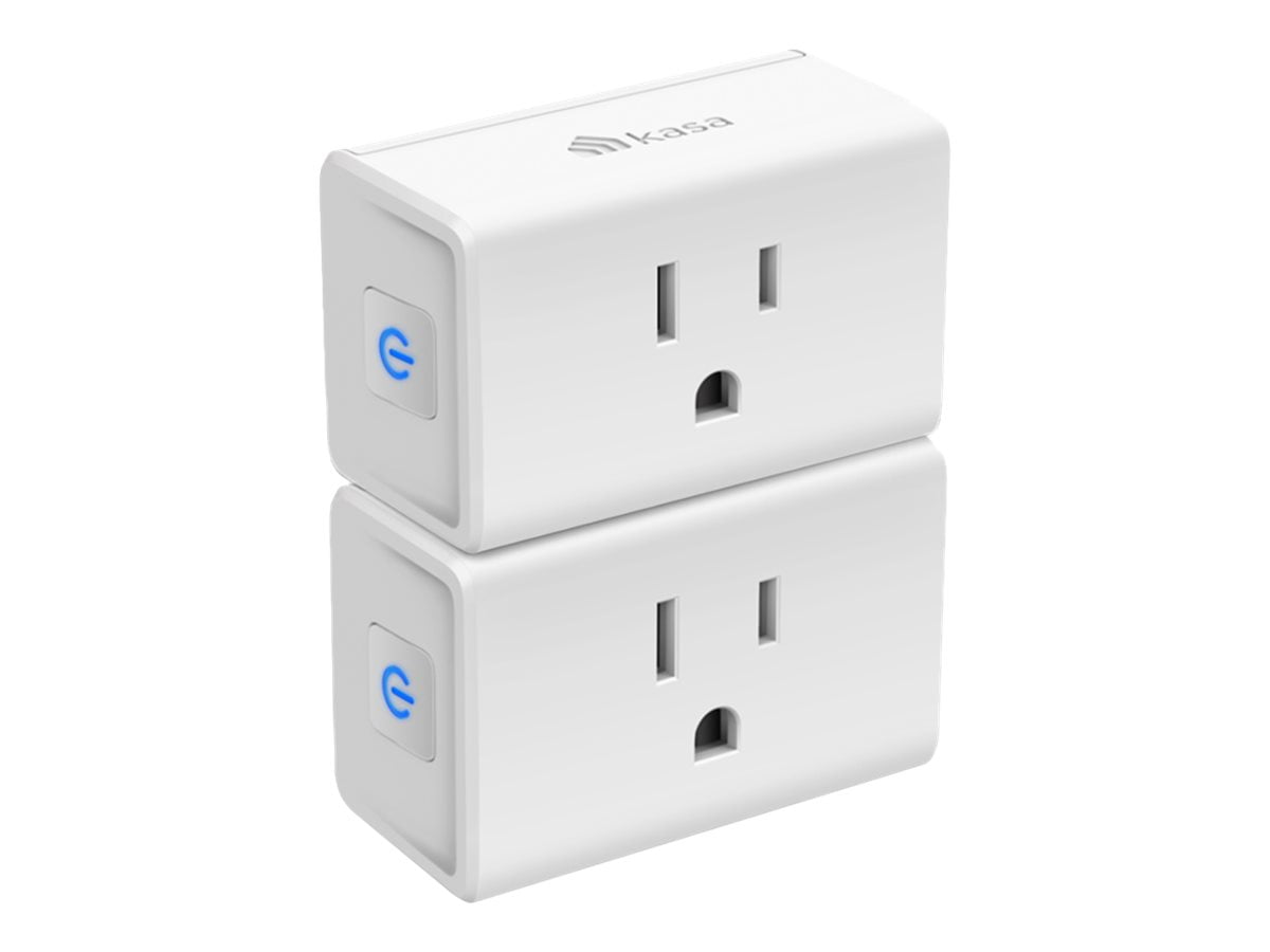Kasa Smart EP10 V1.8 - Smart plug - mini - wireless - 802.11b/g/n, Wi-Fi - 2.4 Ghz (pack of 2)